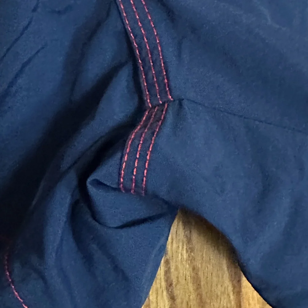 Jockey Men's Swim Trunks - Dark Blue and Red